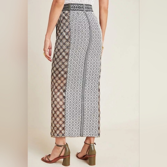 Byron Lars for Anthropologie plus maxi skirt sz 16w new with tags - Picture 7 of 8